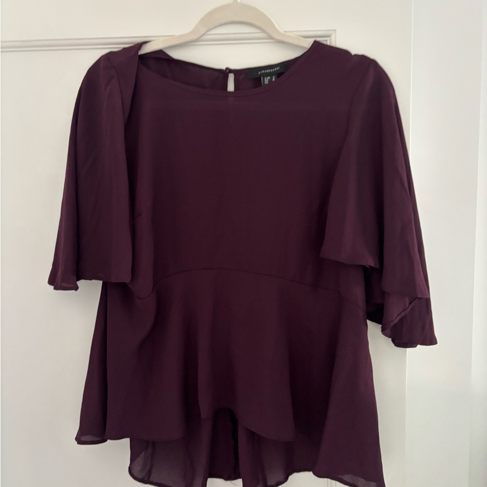 Atmosphere Deep Purple Women's Blouse size 8